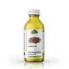 Clear glass bottle of Pansar Essential pure, organic, cold-pressed castor oil (Arandi ka Tail) against a clean white background.