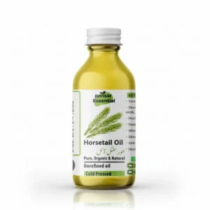 Pansar Essential cold pressed pure organic horsetail oil bottle for hair growth and skin care