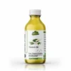 Small clear glass bottle of Pansar Essential Pure Organic Cold Pressed Neem Oil (روغن نیم) with a white metal cap against a clean white background.