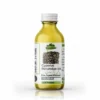 Clear glass bottle of Pansar Essential Cyperus Rotundus Oil (Nagarmotha Oil) with white screw cap and product label showing dried roots.