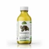 A clear glass bottle of Pansar Essential 100% Pure, Organic, Cold-Pressed Pakhanbedh Oil (روغن پکھان بید) with a white cap against a plain white background.