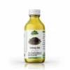Clear glass bottle of Pansar Essential Pure Ushna Oil (Roghan Ushna) with white cap against a plain white background.